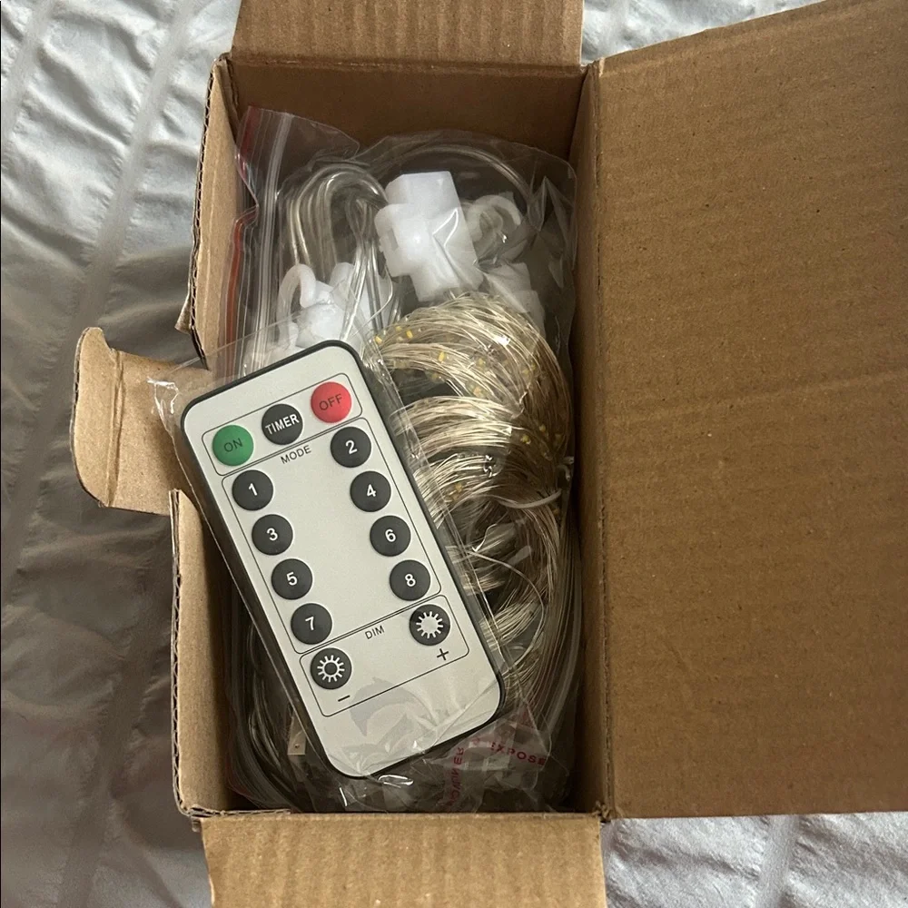 LED Curtain Lights with Remote Control
